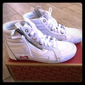 Vans SK8 - Hi Tops Distressed Glitter Shoe 7.5